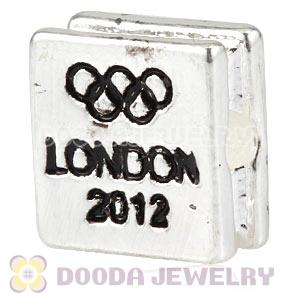 London 2012 Olympics Cycling Mountain Bike Square Alloy Beads Wholesale