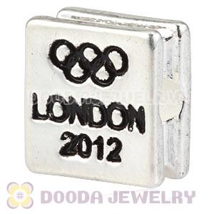 London 2012 Olympics Handball Square Alloy Beads Wholesale