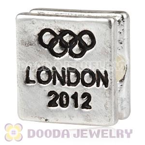 London 2012 Olympics Gymnastics Artistic Square Alloy Beads Wholesale