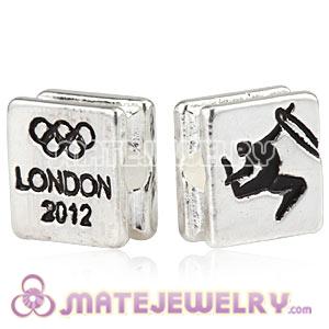 Wholesale London 2012 Olympics Gymnastics Rhythmic Square Alloy Beads 