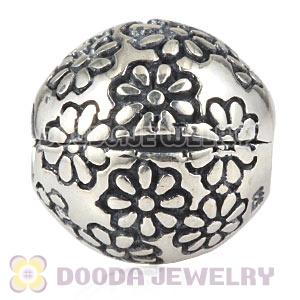 925 Sterling Silver European Lazy Daisy Clip Beads 