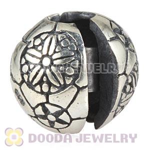 925 Sterling Silver European Da Vinci Clip Beads 