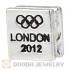London 2012 Olympics Cycling Road Square Alloy Beads Wholesale