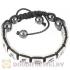 Handmade London 2012 Olympics Cycling BMX Square Alloy Bracelets With Hematite
