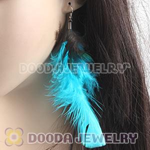 Cheap Blue Bohemia Feather Earrings Forever 21 Wholesale