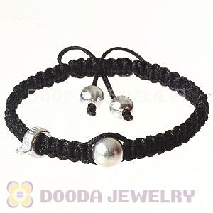 Fashion Sterling Silver Charms Macrame Bracelets Wholesale