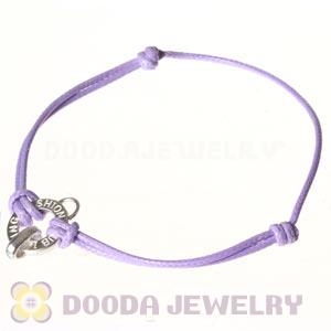 Fashion Lavender Sterling Silver Tscharms Club Bracelets Wholesale