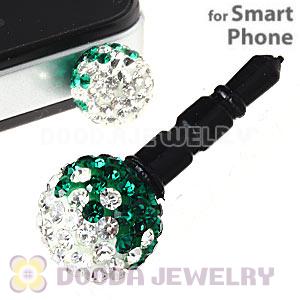 10mm Czech Crystal Ball Earphone Jack Plug For iPhone Wholesale 