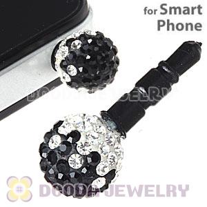 10mm Czech Crystal Ball Earphone Jack Plug For iPhone Wholesale 