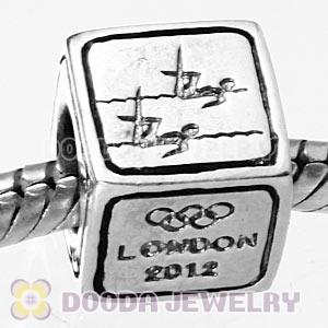 European Synchronised Swimming Beads London 2012 Olympics Sterling Silver Charms