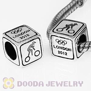 Sterling Silver European Cycling BMX Beads London 2012 Olympics Charms