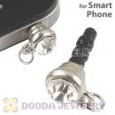 Earphone Jack Plug Accessory With Crystal For Smart Phone Wholesale