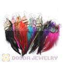 120 Pair Per Bag Mix Color Long Fashion Jewelry Feather Earrings Wholesale