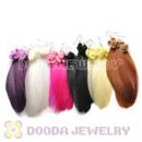 120 Pair Per Bag Mix Color Long Fashion Jewelry Feather Earrings Wholesale