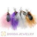120 Pair Per Bag Multi Coloured Cheap Long Feather Earrings Wholesale