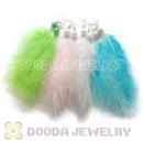 120 Pair Per Bag Multi Coloured Cheap Long Feather Earrings Wholesale