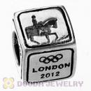 Sterling Silver European Equestrian Dressage Beads London 2012 Olympics Charms