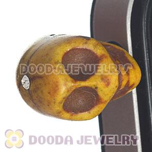 Wholesale iPhone Earphone Jack Plug With Turquoise Skull Charm