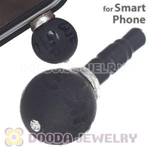 10mm Buddha Agate Earphone Jack Plug Stopper Fit iPhone 