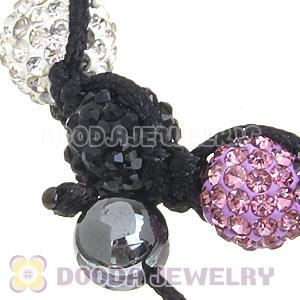 Wholesale On Sale Handmade Pave Crystal TresorBeads Bracelets