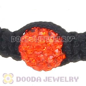 Wholesale On Sale Handmade Pave Crystal Macrame Bracelets