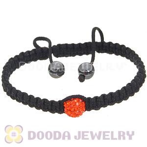 Wholesale On Sale Handmade Pave Crystal Macrame Bracelets