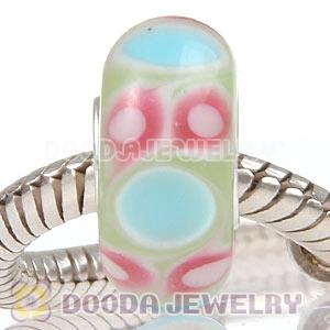 Environmental Material European Murano Glass Beads with 925 Stamped