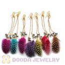 120 Pair Per Bag Multi Coloured Cheap Long Feather Earrings Wholesale