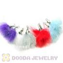120 Pair Per Bag Multi Coloured Cheap Long Feather Earrings Wholesale