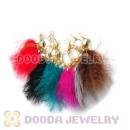 120 Pair Per Bag Multi Coloured Cheap Long Feather Earrings Wholesale