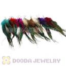 120 Pair Per Bag Multi Coloured Cheap Long Feather Earrings Wholesale
