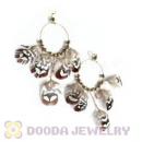 120 Pair Per Bag Multi Coloured Cheap Long Feather Earrings Wholesale