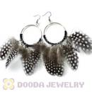 120 Pair Per Bag Multi Coloured Cheap Long Feather Earrings Wholesale