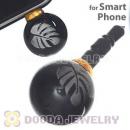 Wholesale iPhone Earphone Jack Plug With Agate Buddha Bead