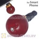 Wholesale iPhone Earphone Jack Plug With Agate Bead