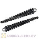 Cheap 34mm Basketball Wives Resin Crystal Spike Beads Wholesale 