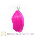 120 Pair Per Bag Multi Coloured Cheap Long Feather Earrings Wholesale