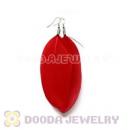 120 Pair Per Bag Multi Coloured Cheap Long Feather Earrings Wholesale