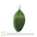 120 Pair Per Bag Multi Coloured Cheap Long Feather Earrings Wholesale