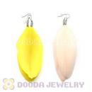 120 Pair Per Bag Multi Coloured Cheap Long Feather Earrings Wholesale