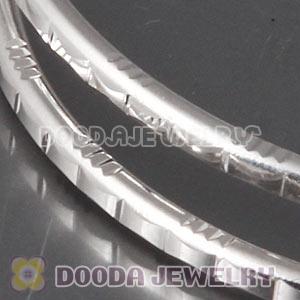 Dia 45mm Sterling Silver Hoop Earring European Beads Compatible