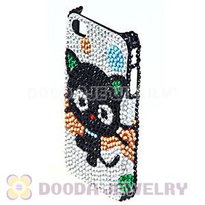 Crystal Cat Back Cases For iPhone 4 iPhone 4S Wholesale