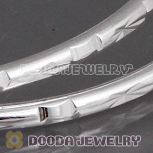 Dia 45mm Sterling Silver Hoop Earring European Beads Compatible