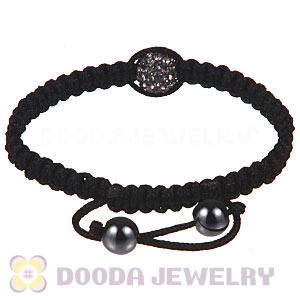Wholesale On Sale Handmade Pave Crystal Macrame Bracelets