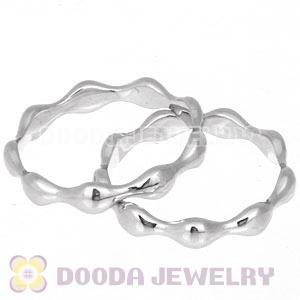 Unisex Platinum Plated Stackable Ring Wholesale