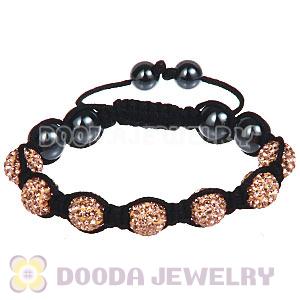Wholesale Special Price Handmade Pave Rose Crystal TresorBeads Bracelets