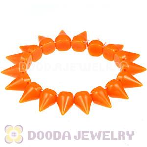 Fashion Hot Cool Rock Punk Spike Rivets Elastic Stretch Bracelet