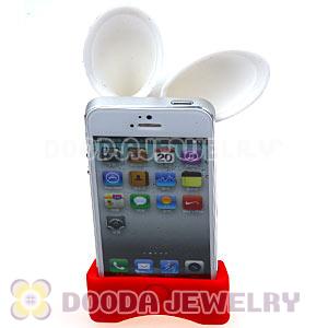 Silicone Bunny Ear Stand iPhone Horn Amplifier Speaker Wholesale
