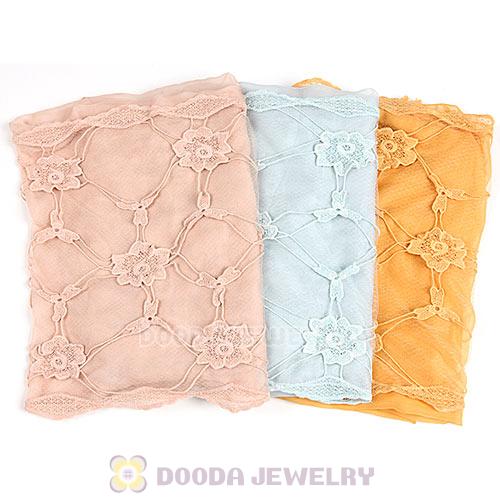 Fashion Office Lady Chiffon Pashmina Shawls Georgette Scarves Wholesale