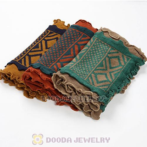 Cheap Mori Girl Knitting Wool Pashmina Scarf Infinity Scarves Wholesale